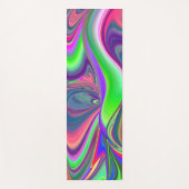 Summerfeeling , Abstrakt 3D Rainbowart Yogamatte (Vorderseite)