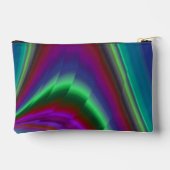 Summerfeeling , Abstrakt 3D Rainbowart Zubehörtasche (Rückseite)