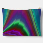 Summerfeeling , Abstrakt 3D Rainbowart Zubehörtasche (Rückseite)