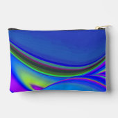 Summerfeeling , Abstrakt 3D Rainbowart Zubehörtasche (Rückseite)