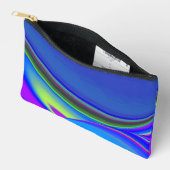 Summerfeeling , Abstrakt 3D Rainbowart Zubehörtasche (Offen)