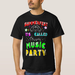 Summerfest Es heißt Music Party T-Shirt