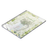 Summerfield Daisies Blume Wedding Gästebuch Notizblock (Linke Seite)