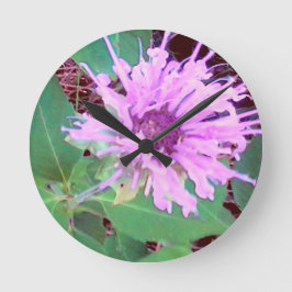 SummerFlower.jpg Runde Wanduhr