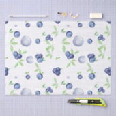 Summerfrische Blaubeere Seidenpapier (Handwerk)