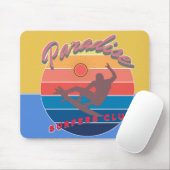 Summerfun surfing club-Beach weather Mousepad (Mit Mouse)