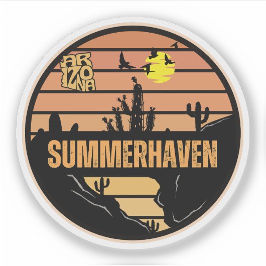 Summerhaven, Arizona Aufkleber (Vorderseite)