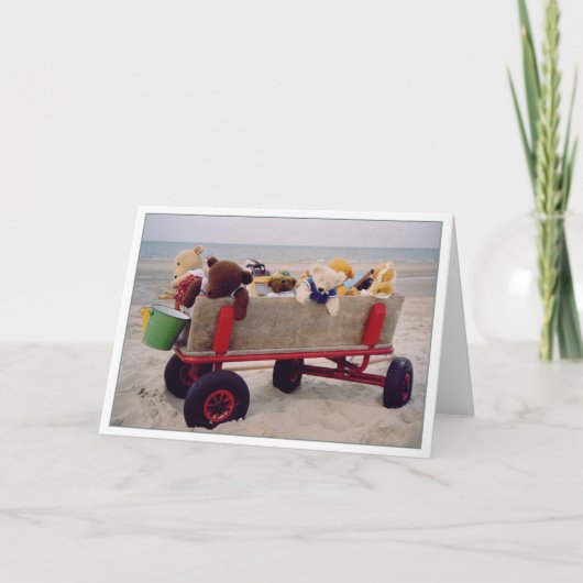 summerholiday feiertagskarte (Vorderseite)