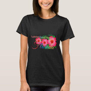 Summerland Key Florida Tropische Blume Familie Vac T-Shirt