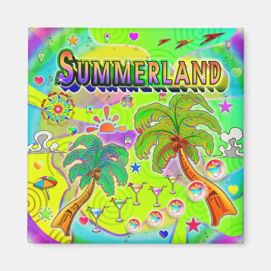 Summerland Mind Focus Magnet (Vorne)