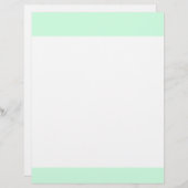 Summermint Pastel Green Mint für Summer Gazebo (Vorne/Hinten)