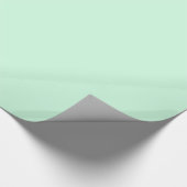 Summermint Pastel Green Mint für Summer Gazebo Geschenkpapier (Ecke)