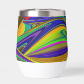 Summerrainbow , Abstrakt 3D Rainbowart (Rückseite)
