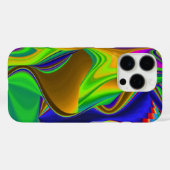 Summerrainbow , Abstrakt 3D Rainbowart Case-Mate iPhone Hülle (Rückseite (Horizontal))