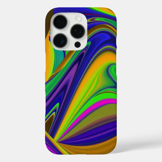 Summerrainbow , Abstrakt 3D Rainbowart Case-Mate iPhone Hülle (Rückseite)