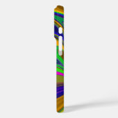 Summerrainbow , Abstrakt 3D Rainbowart Case-Mate iPhone Hülle (Rückseite / Links)