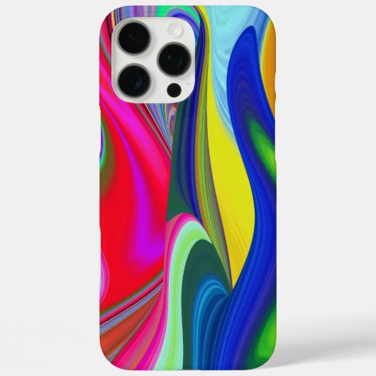 Summerrainbow , Abstrakt 3D Rainbowart Case-Mate iPhone Hülle (Rückseite)
