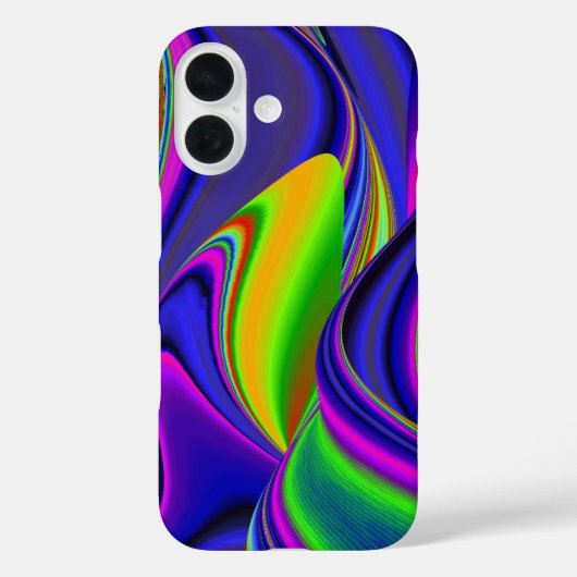 Summerrainbow , Abstrakt 3D Rainbowart Case-Mate iPhone Hülle (Rückseite)