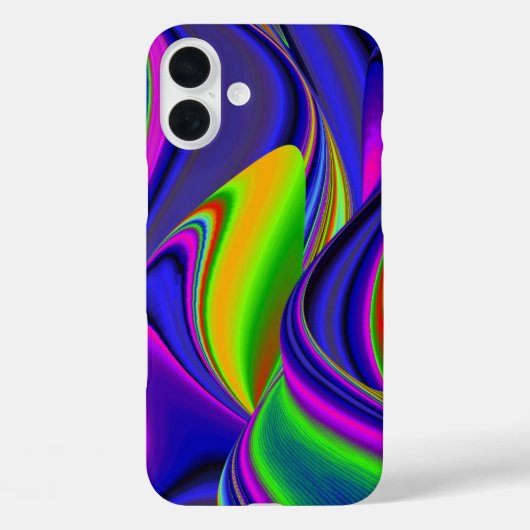 Summerrainbow , Abstrakt 3D Rainbowart Case-Mate iPhone Hülle (Rückseite)