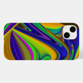 Summerrainbow , Abstrakt 3D Rainbowart Case-Mate iPhone Hülle (Rückseite (Horizontal))