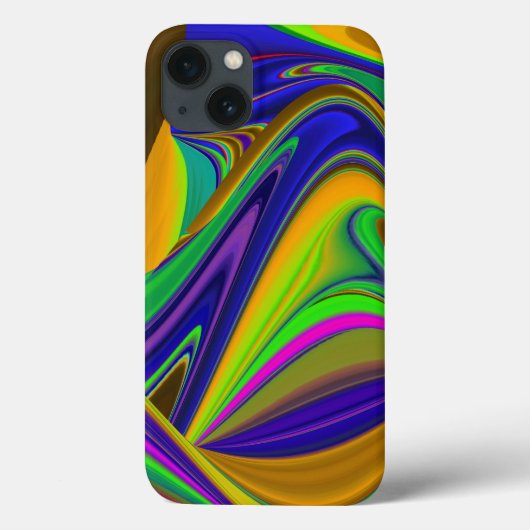 Summerrainbow , Abstrakt 3D Rainbowart Case-Mate iPhone Hülle (Rückseite)