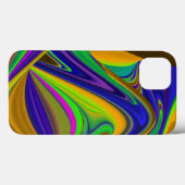 Summerrainbow , Abstrakt 3D Rainbowart Case-Mate iPhone Hülle (Rückseite (Horizontal))