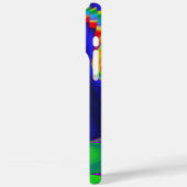 Summerrainbow , Abstrakt 3D Rainbowart Case-Mate iPhone Hülle (Rückseite / Links)