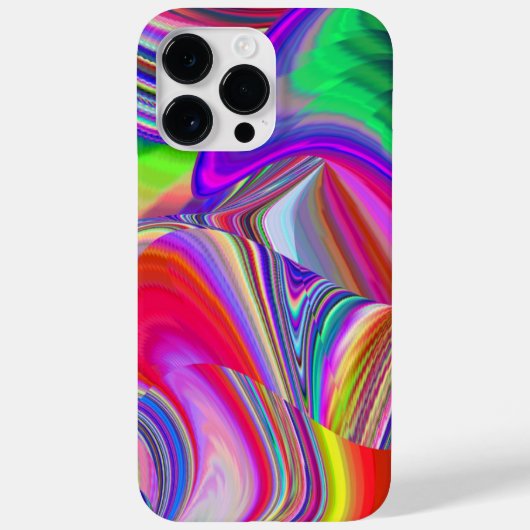 Summerrainbow , Abstrakt 3D Rainbowart Case-Mate iPhone Hülle (Rückseite)