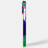 Summerrainbow , Abstrakt 3D Rainbowart Case-Mate iPhone Hülle (Rückseite / Links)