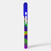 Summerrainbow , Abstrakt 3D Rainbowart Case-Mate iPhone Hülle (Rückseite / Links)