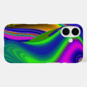 Summerrainbow , Abstrakt 3D Rainbowart Case-Mate iPhone Hülle (Rückseite (Horizontal))