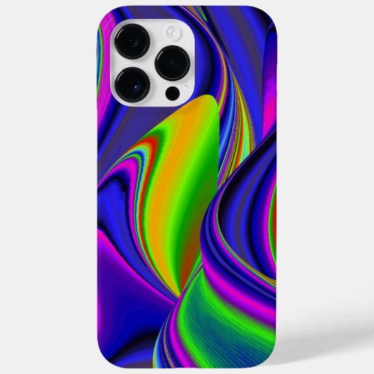 Summerrainbow , Abstrakt 3D Rainbowart Case-Mate iPhone Hülle (Rückseite)