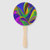 Summerrainbow , Abstrakt 3D Rainbowart Fächer (Vorderseite)