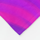 Summerrainbow , Abstrakt 3D Rainbowart Fleecedecke (Ecke)