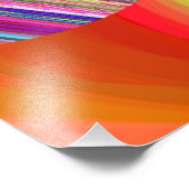Summerrainbow , Abstrakt 3D Rainbowart Fotodruck (Ecke)