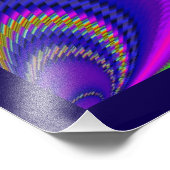 Summerrainbow , Abstrakt 3D Rainbowart Fotodruck (Ecke)