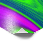 Summerrainbow , Abstrakt 3D Rainbowart Fotodruck (Ecke)