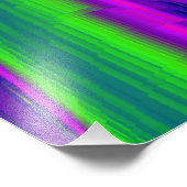 Summerrainbow , Abstrakt 3D Rainbowart Fotodruck (Ecke)