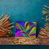 Summerrainbow , Abstrakt 3D Rainbowart Fotoplatte (Seite)