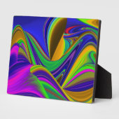 Summerrainbow , Abstrakt 3D Rainbowart Fotoplatte (Seite)
