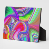 Summerrainbow , Abstrakt 3D Rainbowart Fotoplatte (Seite)