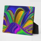 Summerrainbow , Abstrakt 3D Rainbowart Fotoplatte (Seite)