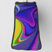 Summerrainbow , Abstrakt 3D Rainbowart Golf Headcover (Rotieren 90)