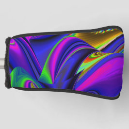 Summerrainbow , Abstrakt 3D Rainbowart Golf Headcover