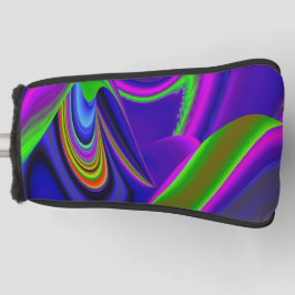 Summerrainbow , Abstrakt 3D Rainbowart Golf Headcover
