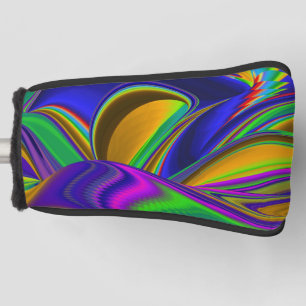 Summerrainbow , Abstrakt 3D Rainbowart Golf Headcover