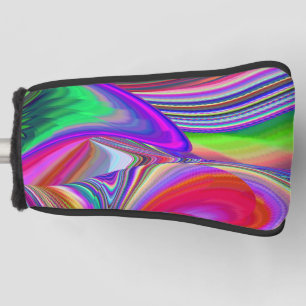 Summerrainbow , Abstrakt 3D Rainbowart Golf Headcover