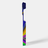 Summerrainbow , Abstrakt 3D Rainbowart iPhone Hülle (Linke Seite)