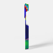 Summerrainbow , Abstrakt 3D Rainbowart iPhone Hülle (Linke Seite)