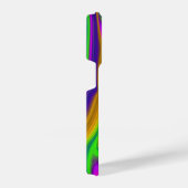 Summerrainbow , Abstrakt 3D Rainbowart iPhone Hülle (Rechte Seite)